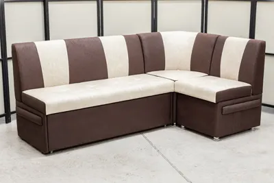 Кухонный угловой диван Толедо с переменным углом и спальным местом