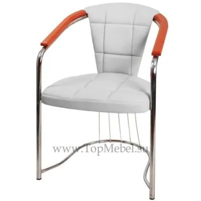 Стул-кресло Соната - Комфорт Хром с подлокотниками