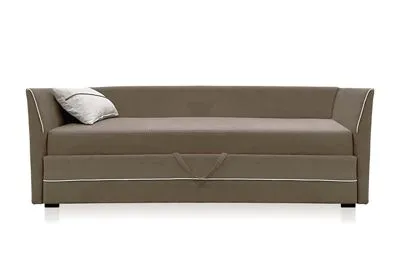 Тахта Шер бежевая с двумя боковыми спинками