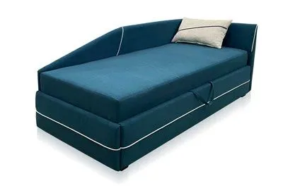 Тахта Шер синяя правый угол