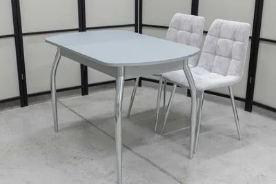 Обеденная группа Гала Дуо серый