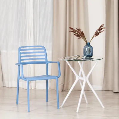 Кресло VALUTTO (mod. 54) - пластик, 58 х 57 х 86 см , Pale blue (бледно-голубой) 33780