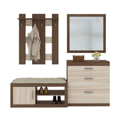 Прихожая Тойво 9 - шамони - карамель