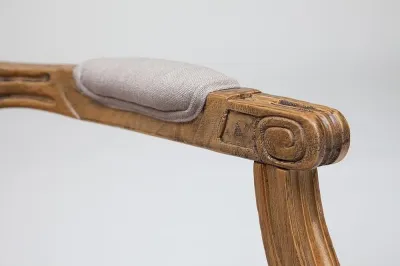 Кресло MEDALION (mod.CB2245) - дерево вяз, 99х59х48см, Груша (№3)