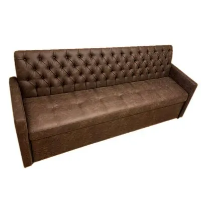 Кухонный прямой диван Денвер с двумя подлокотниками