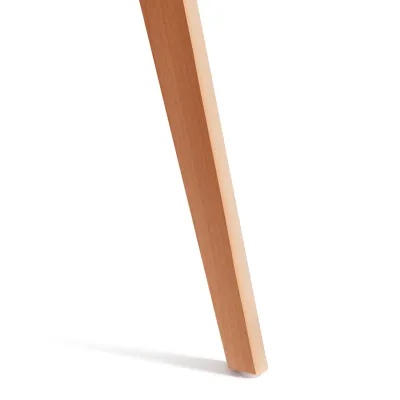 Стул CINDY SOFT (mod. C1021F1-1) - фактурный велюр/дерево бук, 55 х 48 х 83 см, Серый LY1701-26 / натуральный