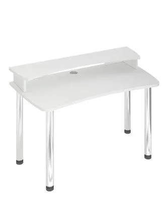 Стол СКЛ-Софт140МО+НКИЛ140 - белый жемчуг