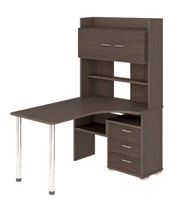 Компьютерный стол СР-133-150 - корпус венге, фасады венге