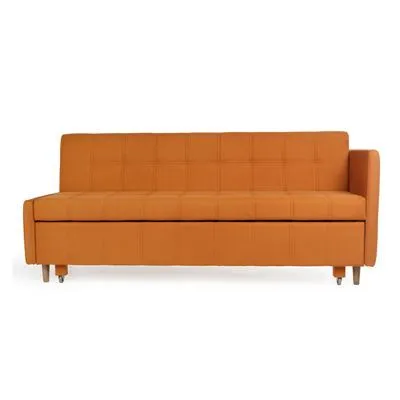 Кухонный прямой диван Авалон со спальным местом (высокий подлокотник)