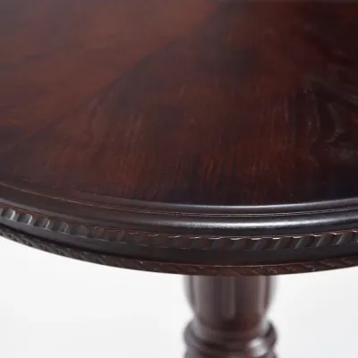 Стол STEFANO - бук, мдф, 100+30x80x77см, Tobacco