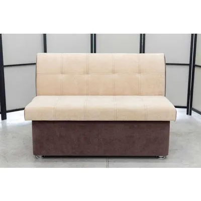 Кухонный прямой диван Денвер с ящиком (антивандальный)