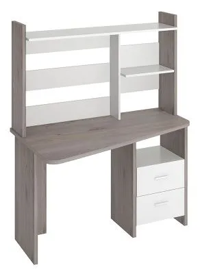 Стол СКЛ-Трап120+НКЛ-120 - нельсон - белый жемчуг