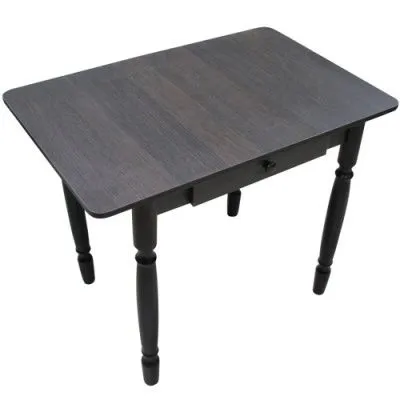 Стол прямоугольный 900х600 Венге с деревянными ножками