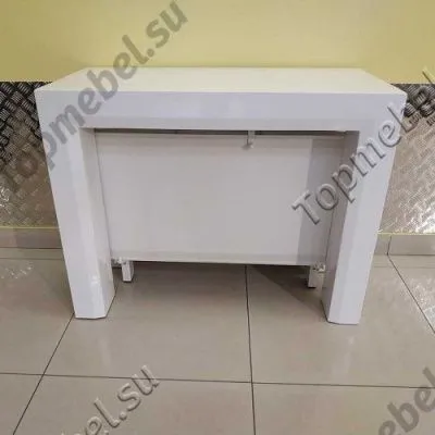 Стол консоль Анжер В2307-1 Белый лак