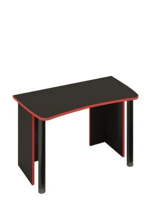 Стол СКЛ-Софт120Ч - черный-красный