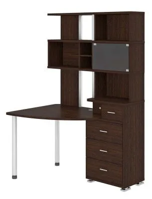 Компьютерный стол СР-320 - корпус венге, фасады венге