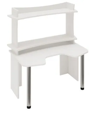 Стол СКЛ-Игр140+НКИЛ140ВЛ - белый жемчуг