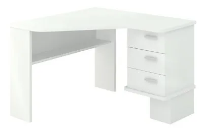 Компьютерный стол СД-45С - корпус белый жемчуг, столешница белый жемчуг