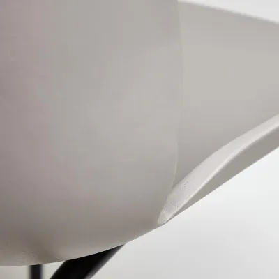 Стул Beetle Chair (mod.70) - металл/пластик, 46*57,5*86см, серый