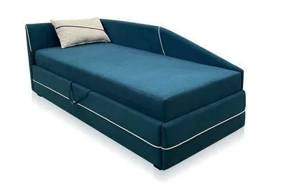 Тахта Шер синяя левый угол