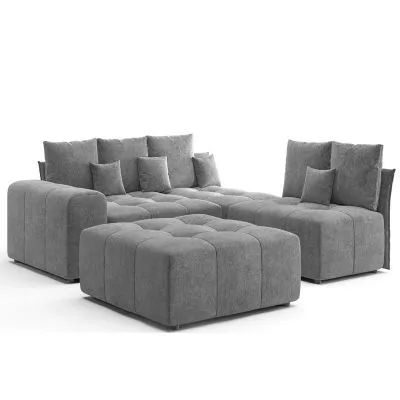 Модульный диван-7 Торонто стандарт (вариант 3)