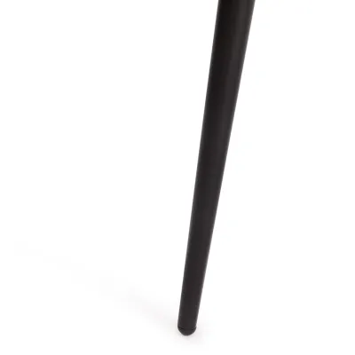 Стул барный CHILLY (mod.7095б) - ткань/металл, 53х44х104 см, высота до сиденья 76 см, серый barkhat 26/черный