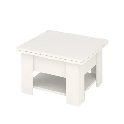 Стол-трансформер на колесах СТр-1К - белый жемчуг