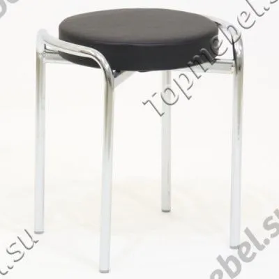 Табурет Пуфик Хром