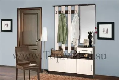 Прихожая Машенька 2-модуля (Хит-Продаж) Венге/Дуб молочный