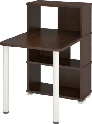 Компьютерный стол СБ-10М-3 - корпус венге, фасады венге, столешница венге