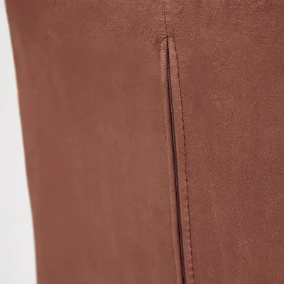 Стул FURLA (mod. 4816) /  1 шт. в упаковке - металл/вельвет, 89х56х44см, коралловый