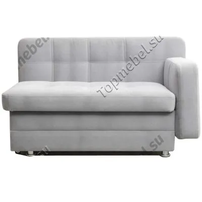Кушетка Дели со спальным местом (флок)