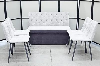 Диван, 4 стула (серия Монро)