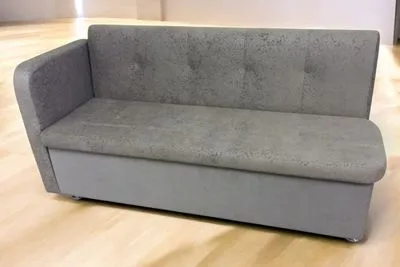 Кухонный прямой диван Таон-3 со спальным местом и подлокотником