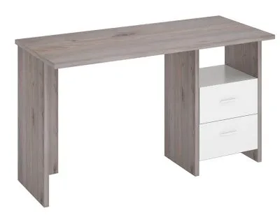 Стол СКЛ-Прям130 - нельсон - белый жемчуг