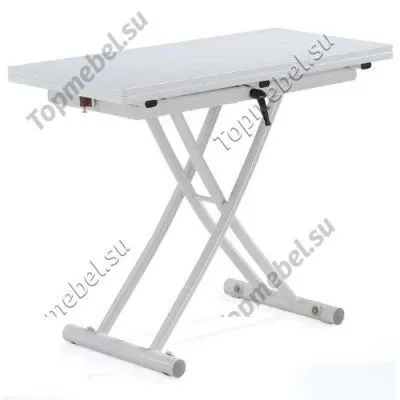 Стол трансформер Анжер В2442-2R Белый лак