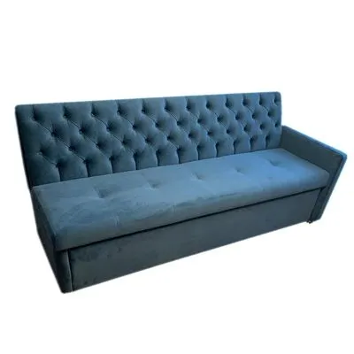 Кухонный прямой диван Денвер с подлокотником и спальным местом (любой размер под заказ)