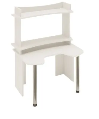 Стол СКЛ-Игр120+НКИЛ120ВЛ - белый жемчуг