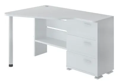 Компьютерный стол СР-322С - белый жемчуг