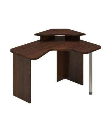 Стол СКЛ-ИгрУгл120+НКИЛ-УГЛ - венге