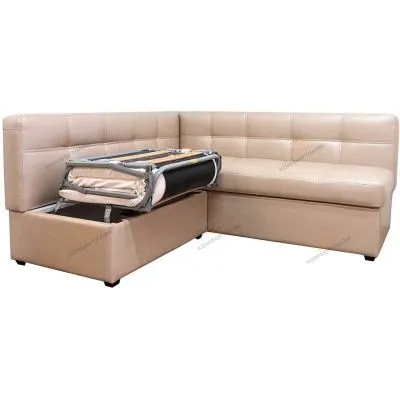 Угловой диван Палермо Софт ДПСМТ11 со спальным местом (раскладушка)