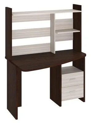 Стол СКЛ-Крл120+НКЛ-120 - венге - карамель