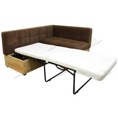 Угловой диван Палермо ДПМТ09 со спальным местом (раскладушка)