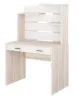Компьютерный стол СП-22 - корпус карамель, фасады белый жемчуг