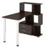 Компьютерный стол СЛ-5-3СТ-2+БЯ - венге