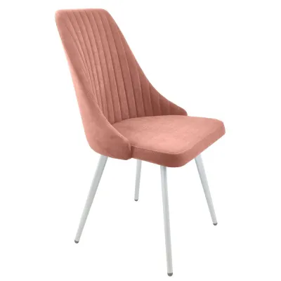 Стул Верона Эмаль белая (велюр Catania) - Стулья для кухни