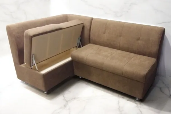 Кухонный угловой диван Лана-1 с ящиками - Кухонные диваны