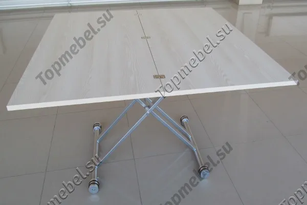 Стол трансформер Анжер В2166 Беленый дуб - Столы