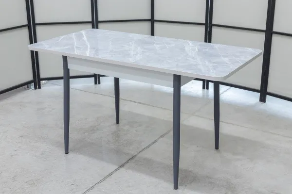 Стол обеденный раздвижной Ост (HPL-пластик 90х60) - Кухонные столы