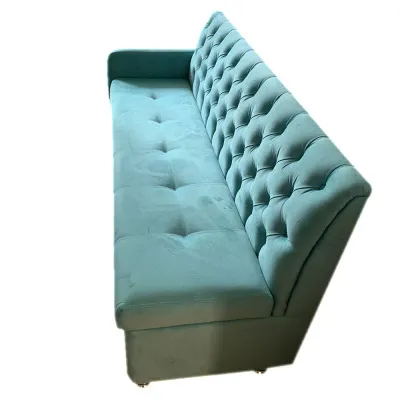 Кухонный прямой диван Денвер с подлокотником и спальным местом (любой размер под заказ) - Кухонные диваны